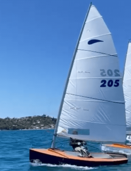 Murray Thom sailing #205