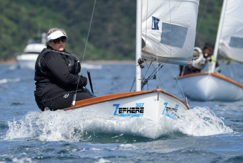 Cathryn Bridges age 26 in the 2019 South Islands in the Queen Charlotte Sound